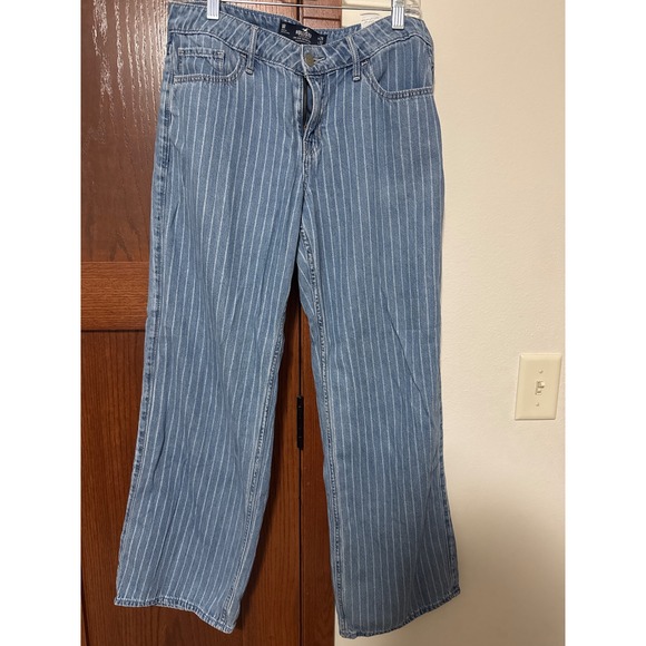 Hollister Denim - Hollister Low Rise Vintage Baggy Jeans Pinstripe Denim Women's Size 9R